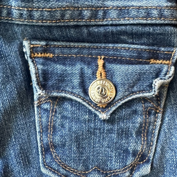 True Religion toddler  flared jeans Size 2 - Picture 4 of 6